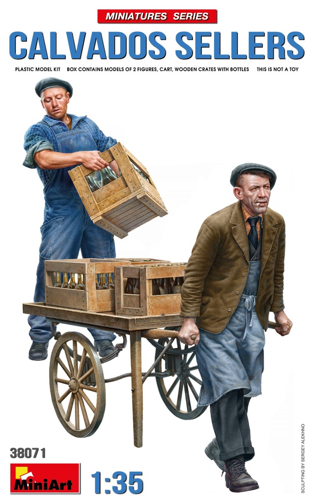 [ MINIART38071 ] Miniart Calvados Sellers 1/35