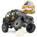 [ FTX5578BK ] FTX OUTBACK FURY 2.0 4X4 RTR TRAIL CRAWLER - BLACK