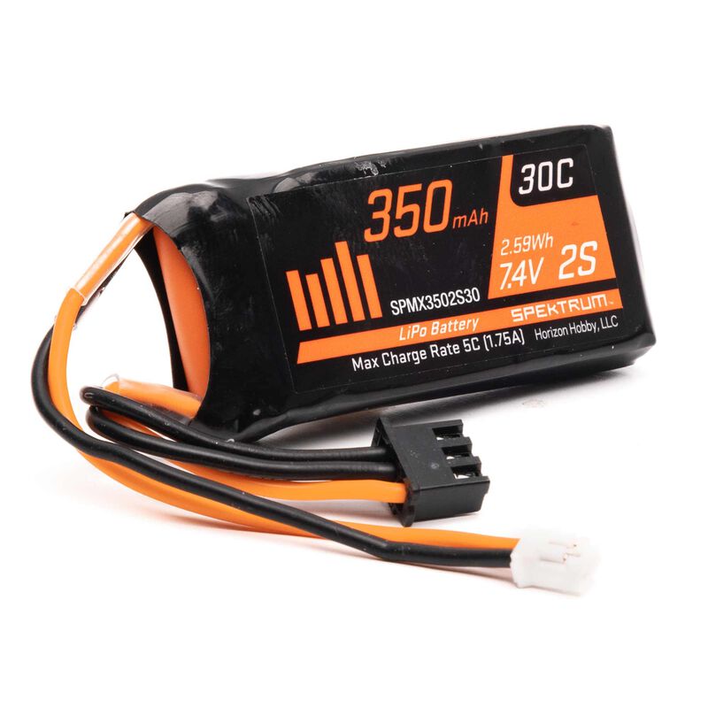 [ SPMX3502S30 ] 350mAh 2S 7.4V Lipo / PH2.0 2pin Connector