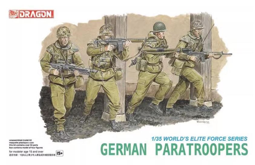 [ DRA3021 ] Dragon German Paratroopers 1/35