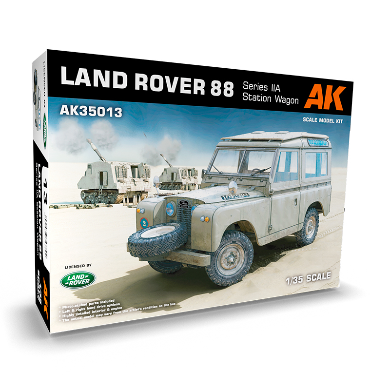 [ AK35013 ] AK-interactive LAND ROVER 88 SERIE IIA STATIONWAGON 1/35