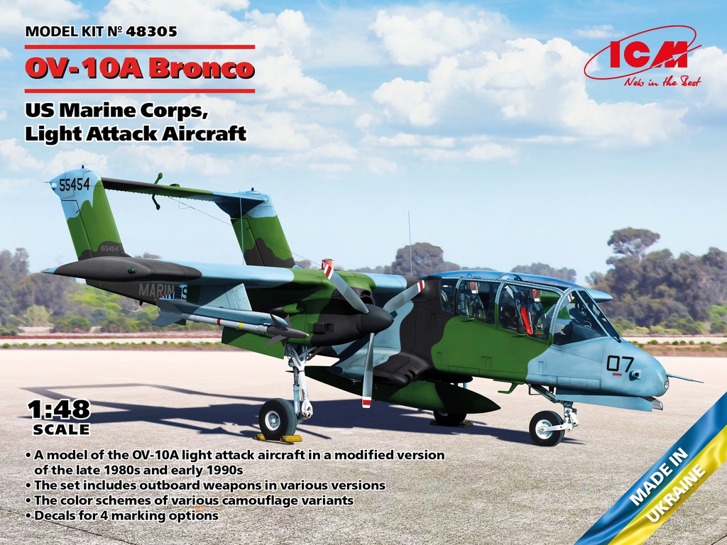 [ ICM48305 ] ICM US Marine Corps, Light Attack Aircraft 1/48