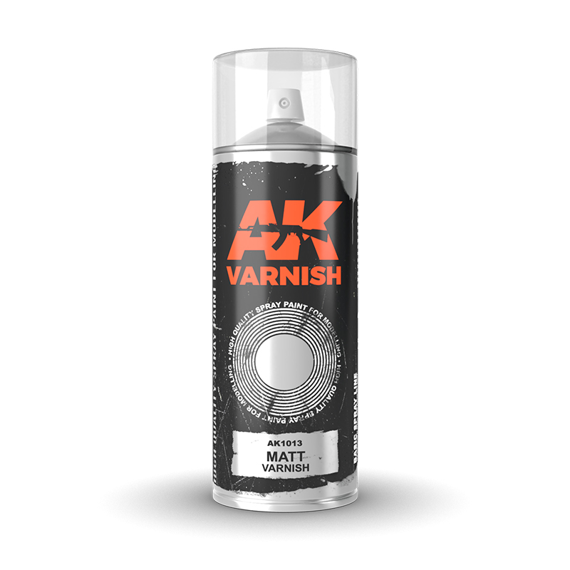 [ AK1013 ] Ak-interactive Matt Varnish Spray 400ml