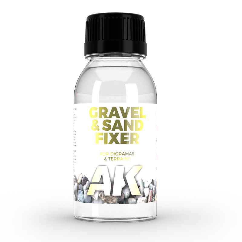 [ AK118 ] Ak-interactive Gravel and Sand fixer 100ml