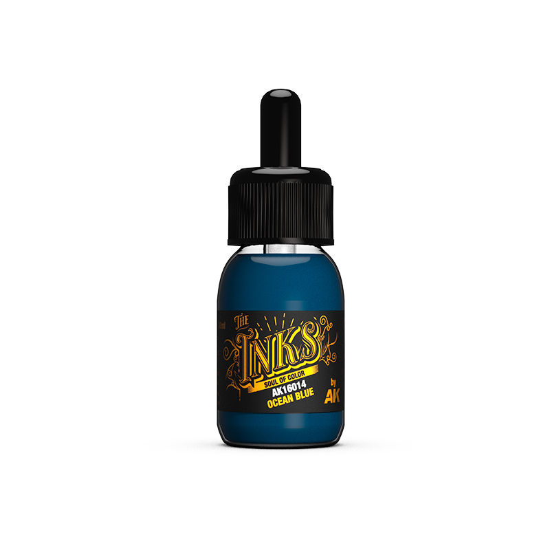 [ AK16014 ] Ak-interactive OCEAN BLUE – INK 30ml