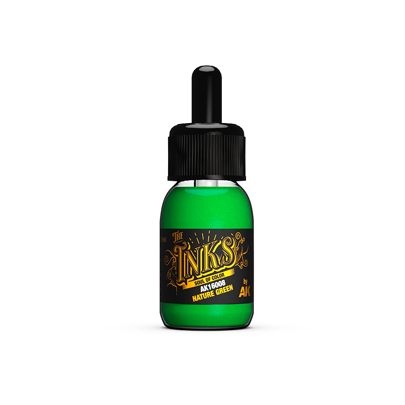 [ AK16008 ] Ak-interactive NATURE GREEN – INK 30ml