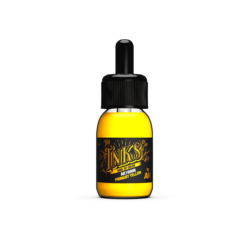 [ AK16006 ] Ak-interactive PRIMARY YELLOW – INK 30ml