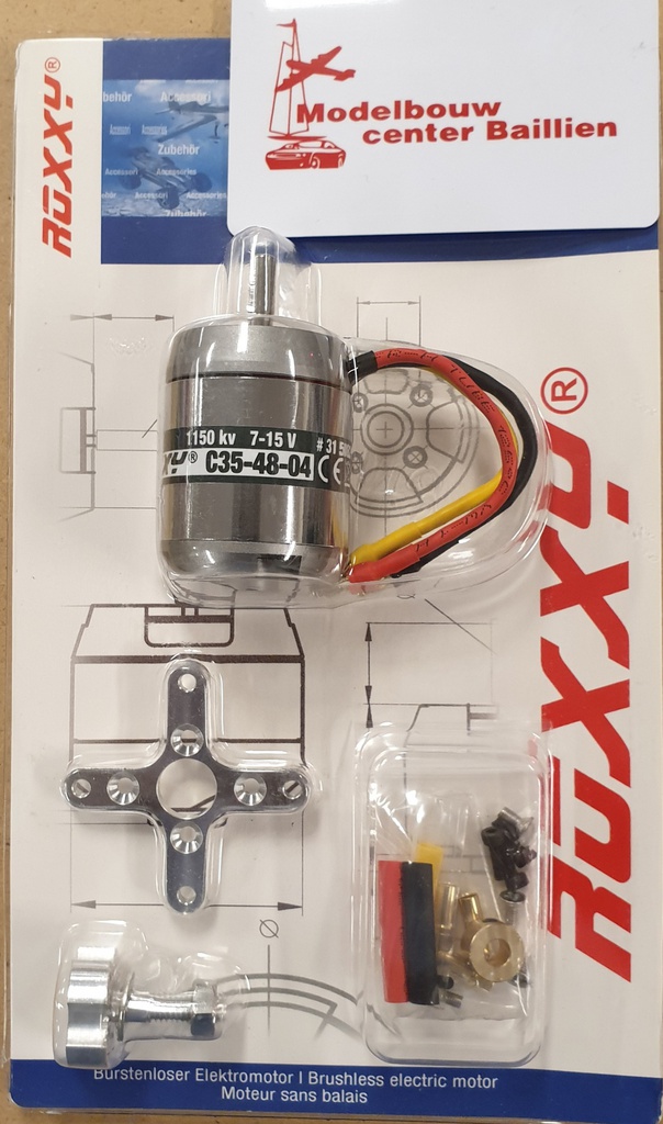 [ MPX315082 ] ROXXY BL Outrunner C35-48-04 1150kV