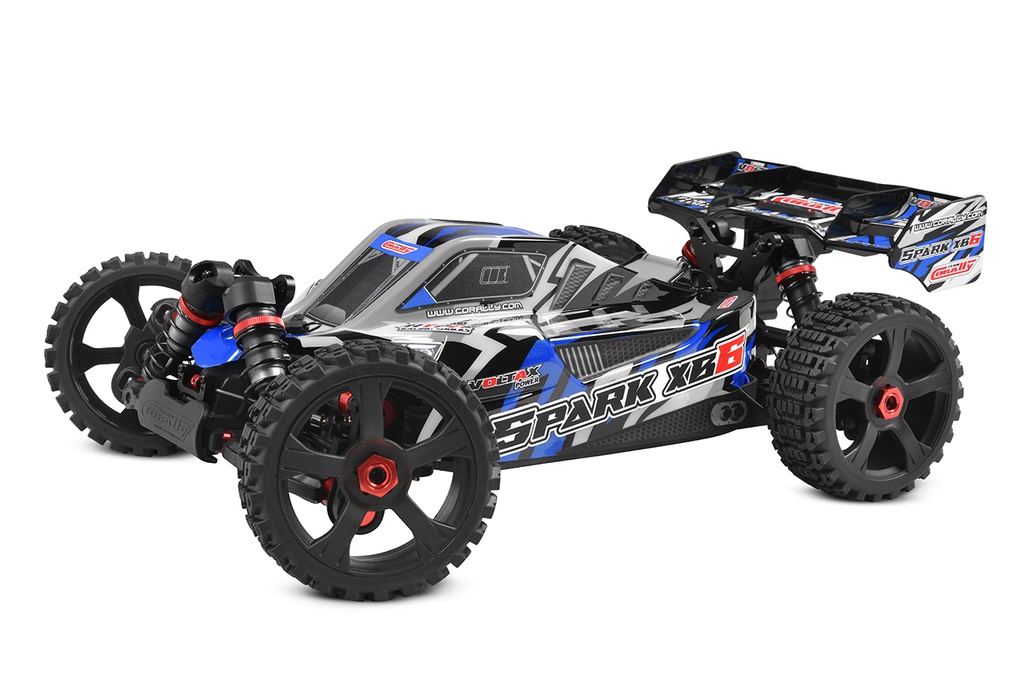 [ PROC-00285-B ] Team Corally - SPARK XB-6 - RTR - Blue - Brushless Power 6S - No Battery - No Charger