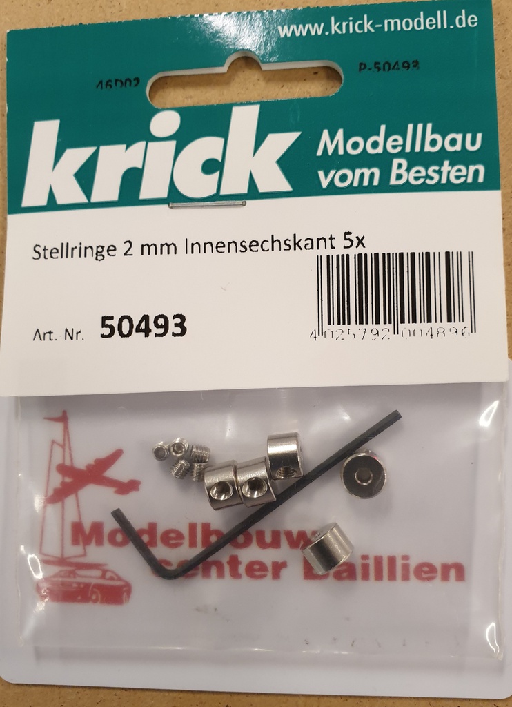 [ KR50493 ] Stelringen 2mm (10st)