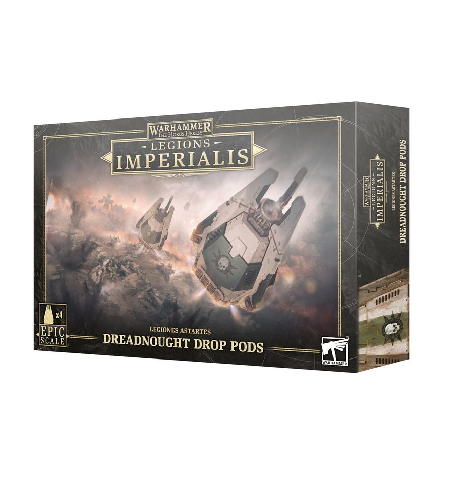 [ GW03-09 ] LEGIONS IMPERIALIS: DREADNOUGHT DROP PODS