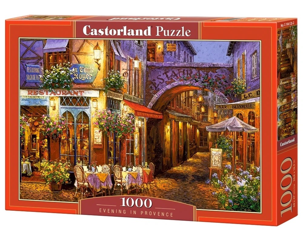 [ CASTOR104123 ] Castorland evening in provence puzzle 1000stukjes