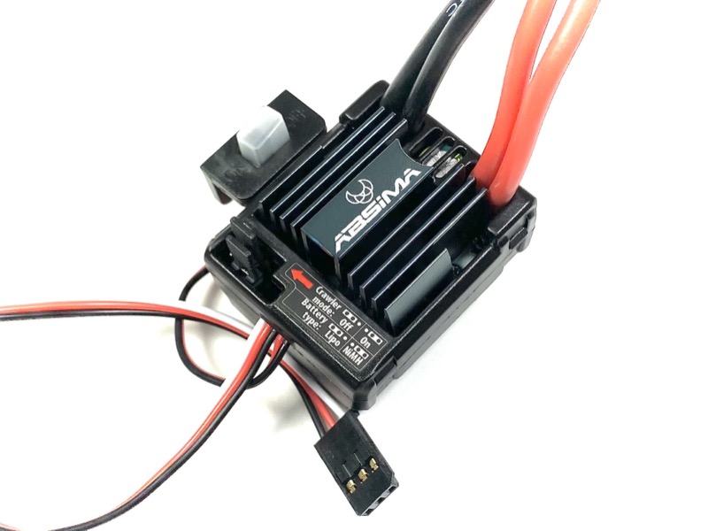 [ ABS2100004V2 ] 1/10 Brushed V2 Standaard &amp; Crawler ESC 80A Waterproof