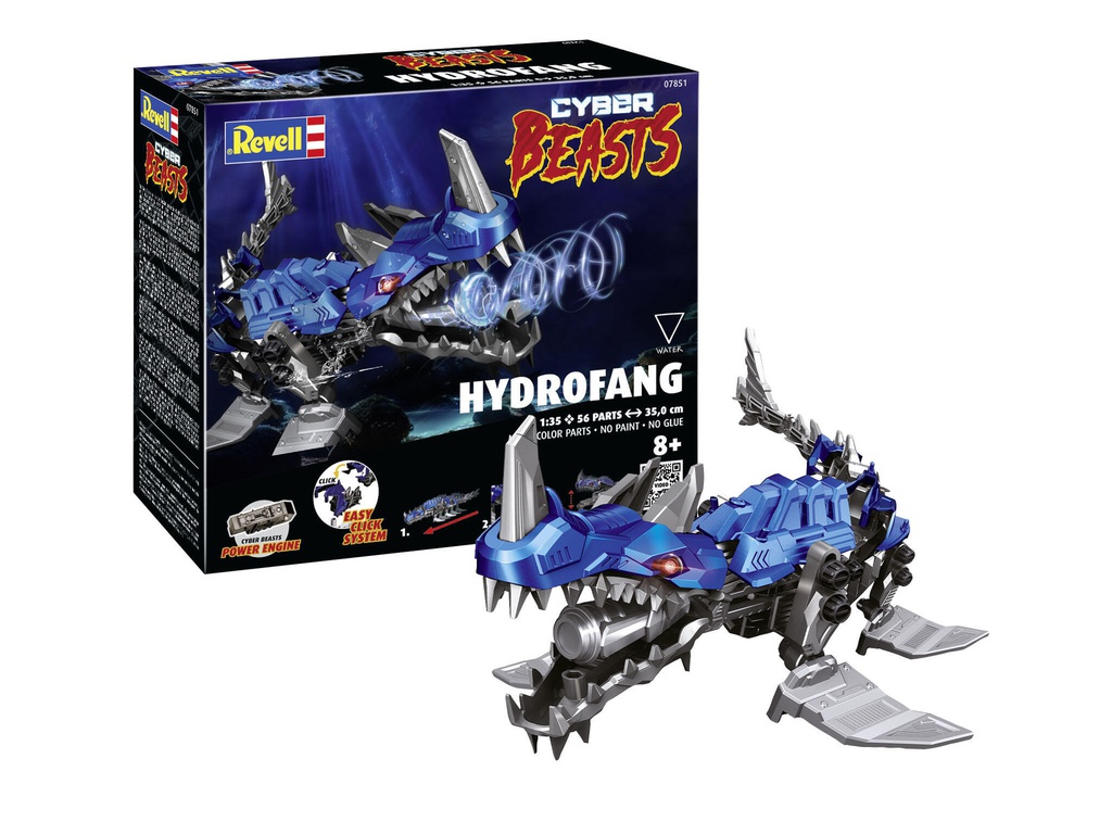 [ RE07851 ] Revell CyberBeasts HydroFang 1/35