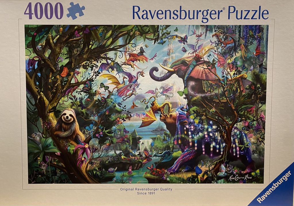 [ RAV8125 ] Ravensburger Tropical Dragons 4000 stukjes