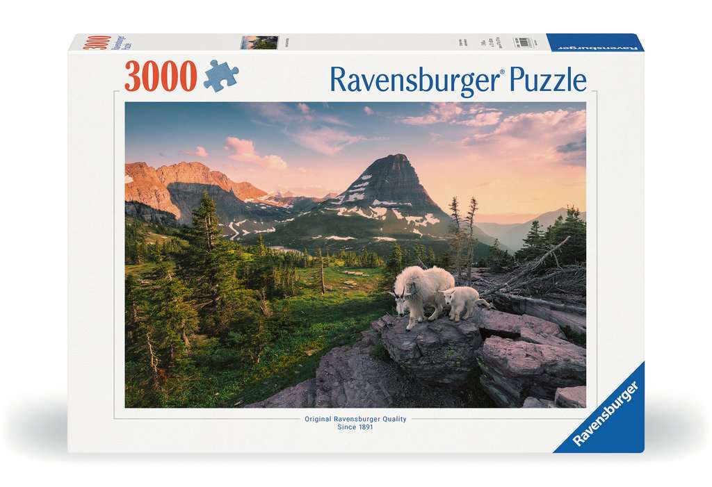 [ RAV8095 ] Ravensburger Alpengeit met baby 3000 stukjes