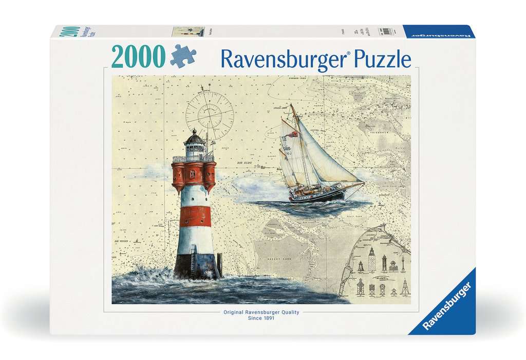 [ RAV8040 ] Ravensburger Romantische Vuurtoren 2000 stukjes