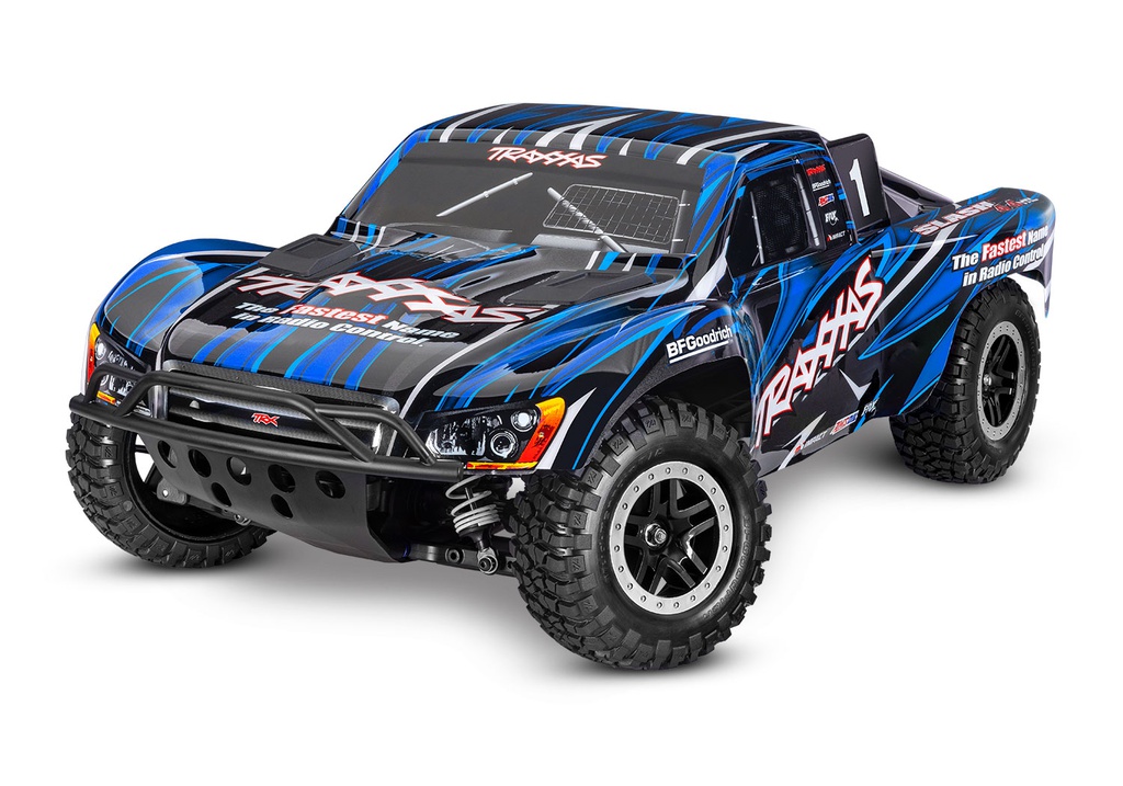 [ TRX-68386-4BLUE ] Traxxas Slash 4x4 VXL clipless HD - BLue - TRX68386-4BLUE