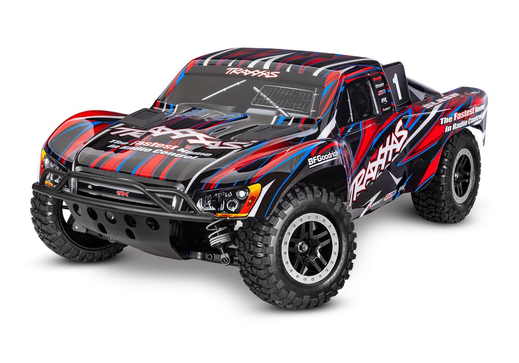 [ TRX-68386-4RED ] Traxxas Slash 4x4 VXL clipless HD - Red - TRX68386-4RED