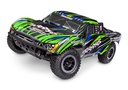 [ TRX-58134-4GRN ] Traxxas Slash brushless BL-2S, 1/10 2WD short course racing truck - Green - TRX58134-4GRN