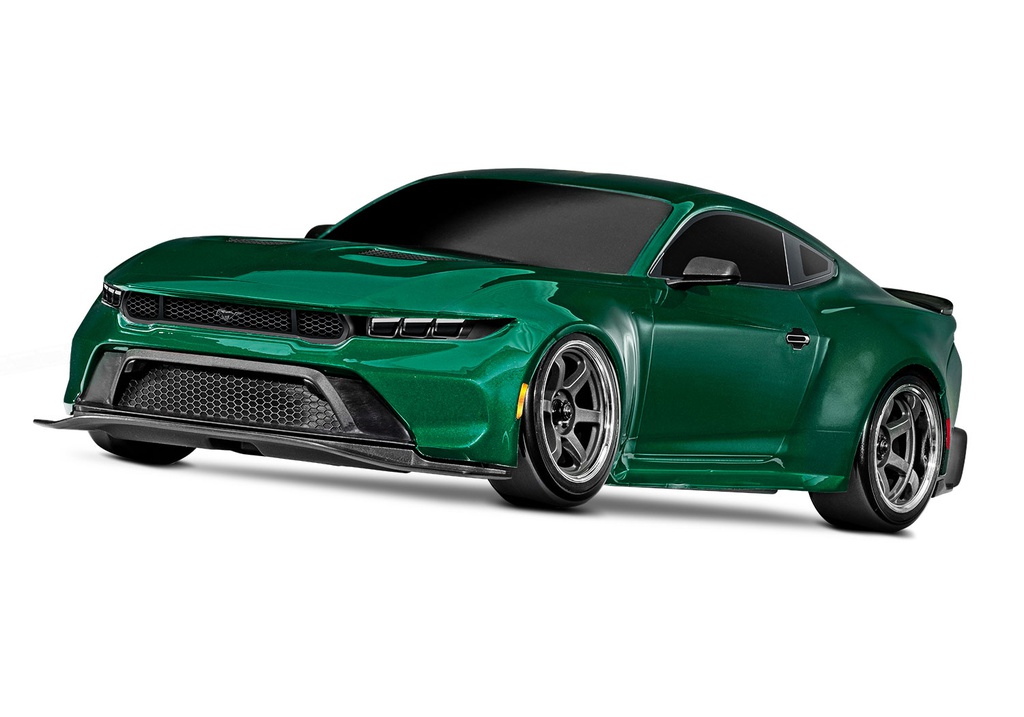 [ TRX-105237-4GRN ] Traxxas 4-TEC 2024 Ford Mustang Drift car - green - TRX105237-4GRN