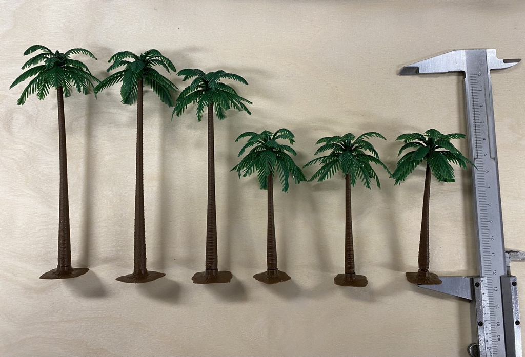 [ JTT92136 ] JTT Scenic Palm Trees 6pcs (8,5-13cm)