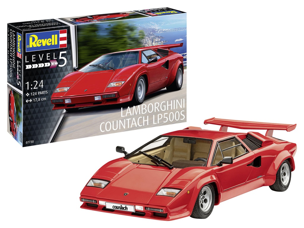 [ RE07730 ] Revell Lamborghini Countach LP500S 1/24