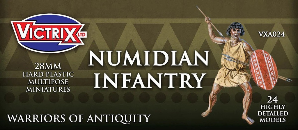 [ VICTRIXVCA024 ] Numidian Infantry (warriors of antiquity )