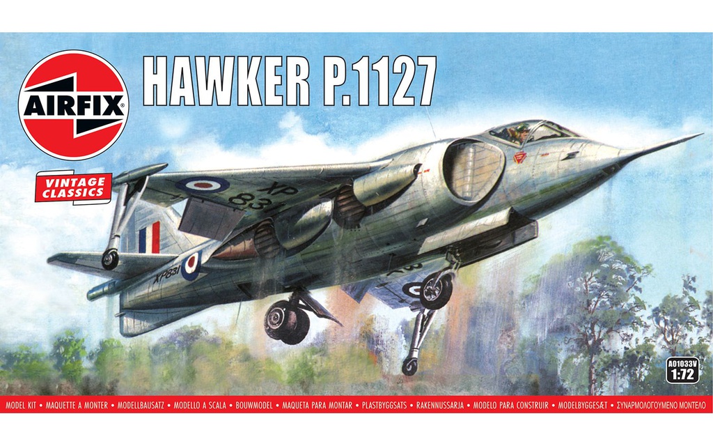 [ AIRA01033V ] Airfix Hawker P.1127 1/72