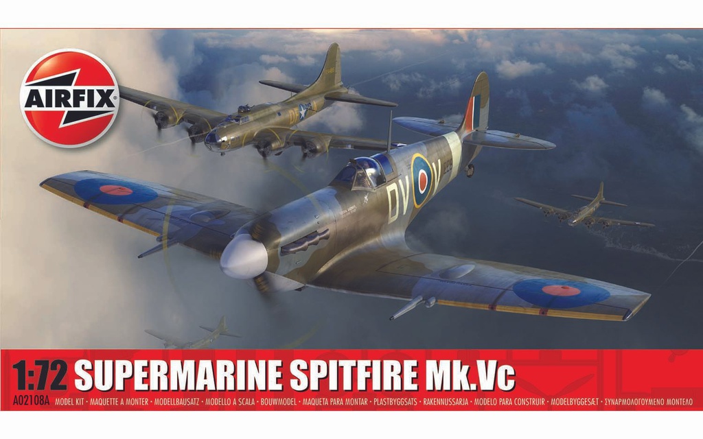 [ AIRA02108A ] Airfix Supermarine Spitfire Mk.Vc 1/72