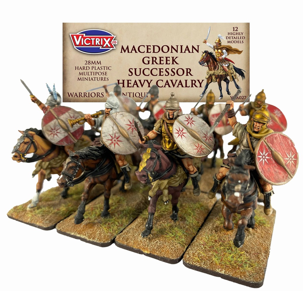 [ VICTRIXVXA027 ]  Macedonian Greek Successor Heavy Cavalry (warriors of Antiquity)