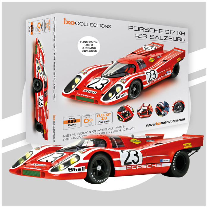 [ IXO-016 ] Ixo collections Full Kit Porsche 917 KH - Red 