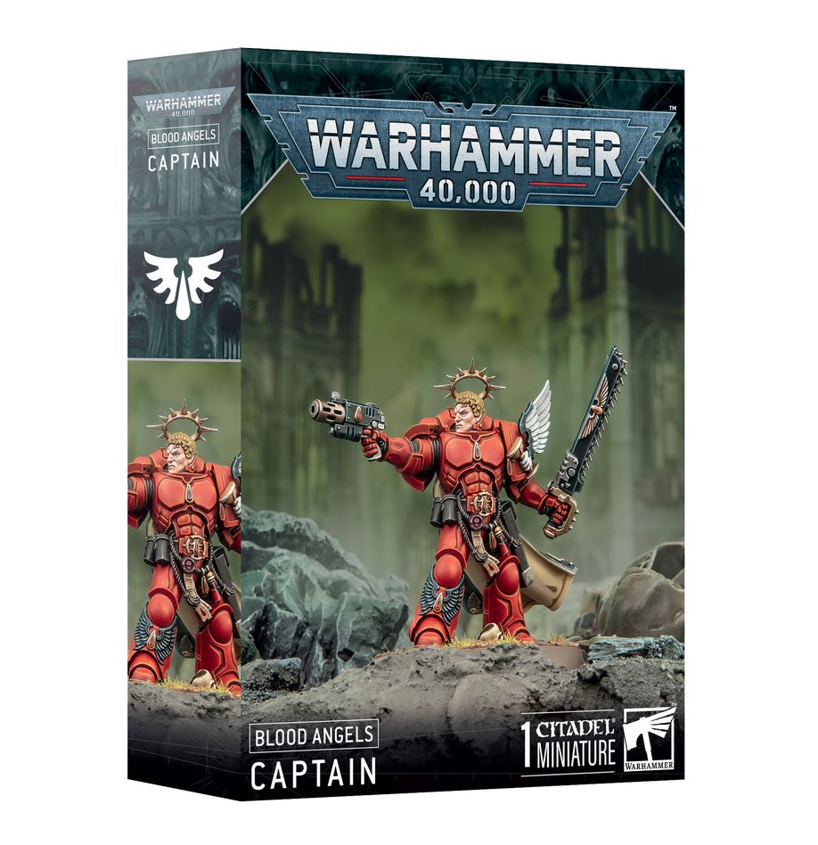 [ GW41-23 ] BLOOD ANGELS: CAPTAIN (Leverbaar vanaf 19/10)