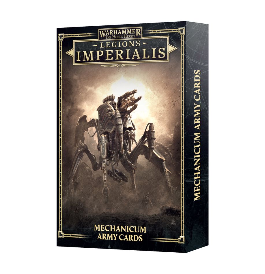 [ GW03-69 ] LEGIONS IMPERIALIS: MECHANICUM ARMY LIST CARDS (Leveerbaar vanaf 2/11)