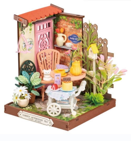 [ ROLIFEDS038 ] Rolife DIY Miniature House Fancy Tea Yard