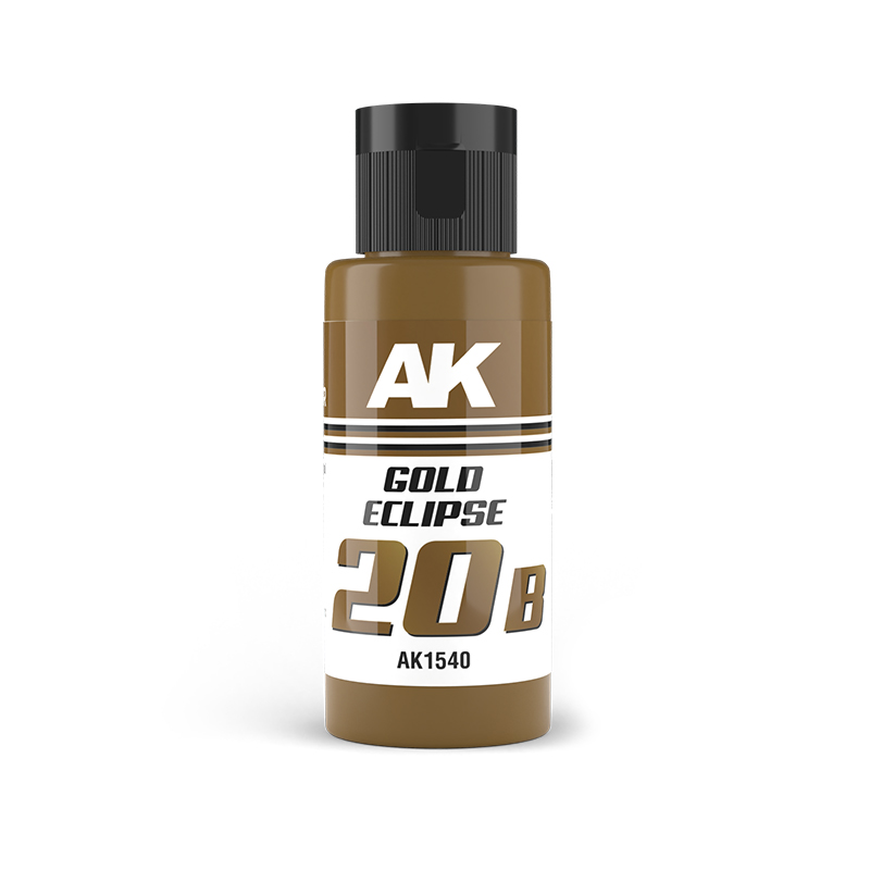 [ AK1540 ] Ak-interactive Dual Exo 20B - Gold Eclipse