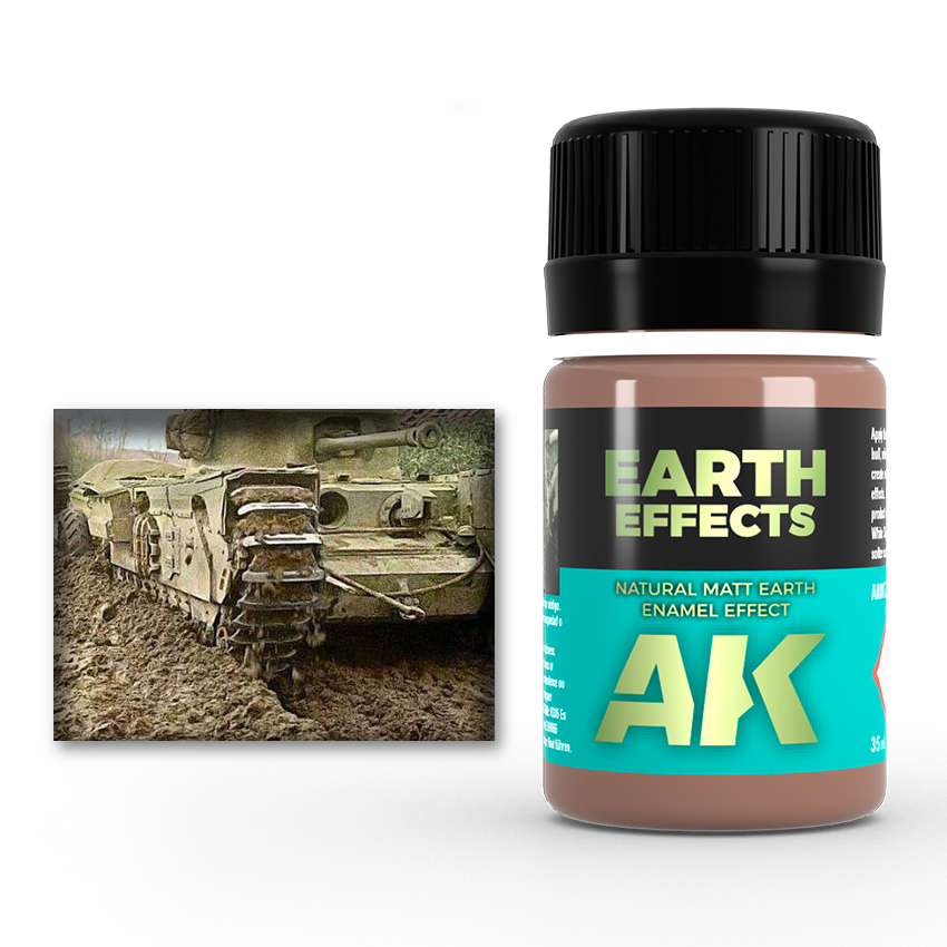 [ AK017 ] Ak-interactive Enamel effects EARTH EFFECTS