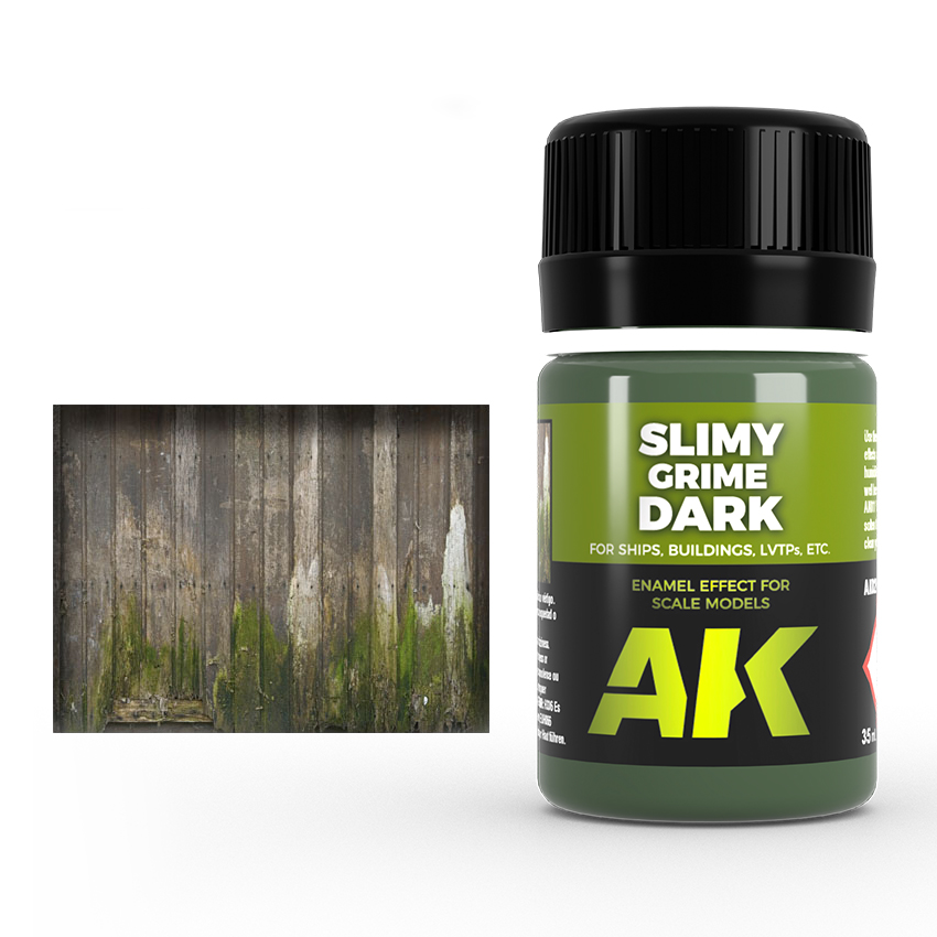 [ AK026 ] Ak-interactive Enamel effects SLIMY GRIME DARK