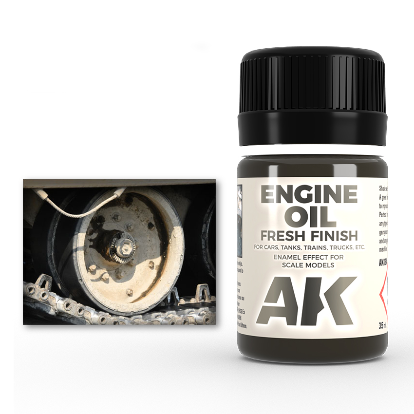 [ AK084 ] Ak-interactive Enamel effects ENGINE OIL