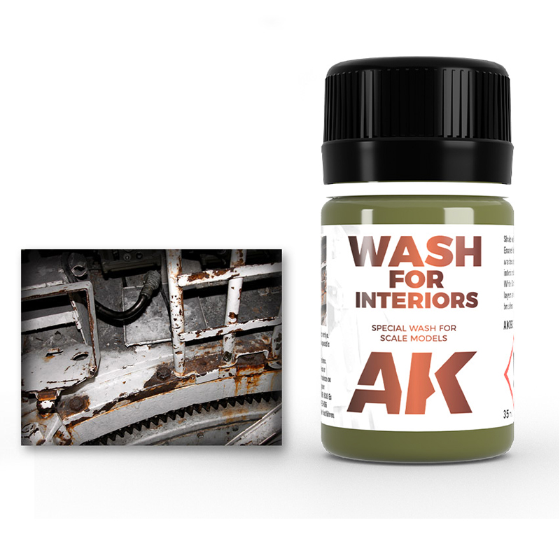 [ AK093 ] Ak-interactive Enamel effects WASH FOR INTERIORS