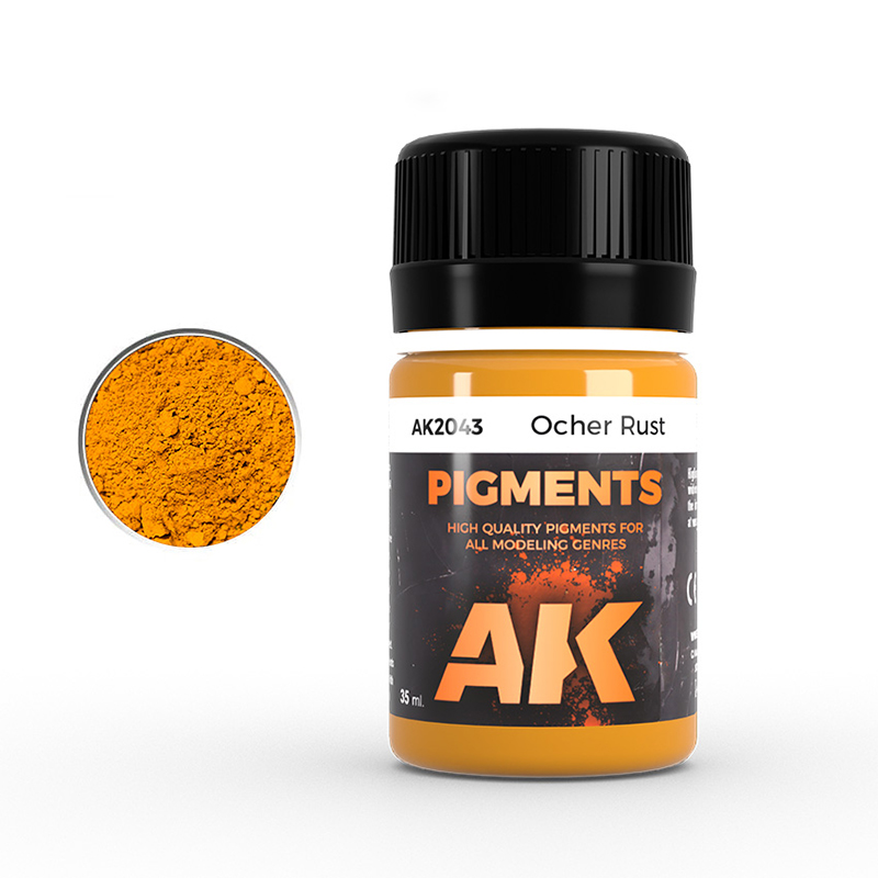 [ AK2043 ] Ak-interactive Enamel effects OCHER RUST PIGMENT