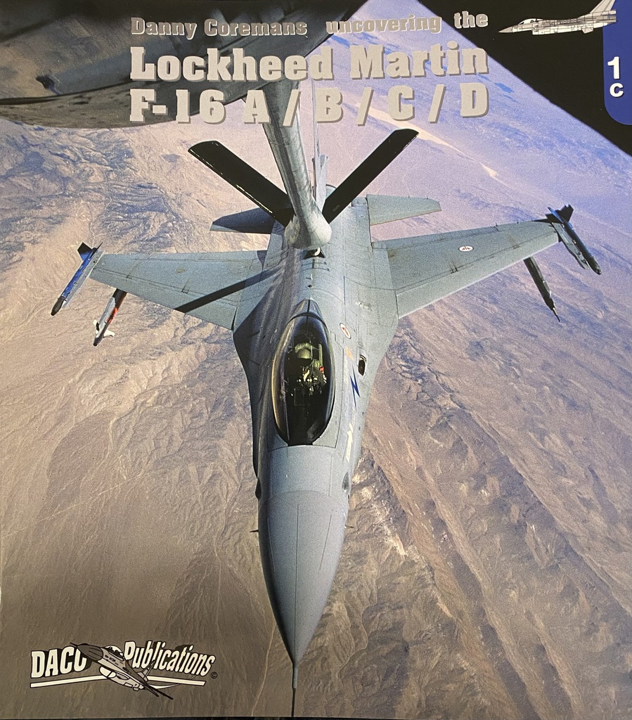 [ DCB001c ] Daco Products Book Lockheed Martin F-16 A/B/C/D Fighting Falcon