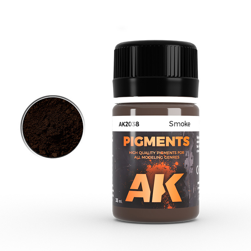 [ AK2038 ] Ak-interactive Enamel effects SMOKE PIGMENT