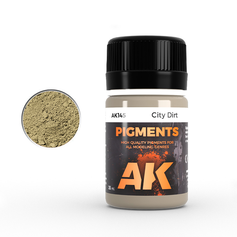 [ AK145 ] Ak-interactive Enamel effects CITY DIRT PIGMENT