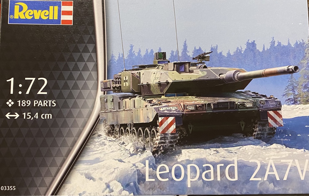 [ RE03355 ] Revell Leopard 2A7V 1/72