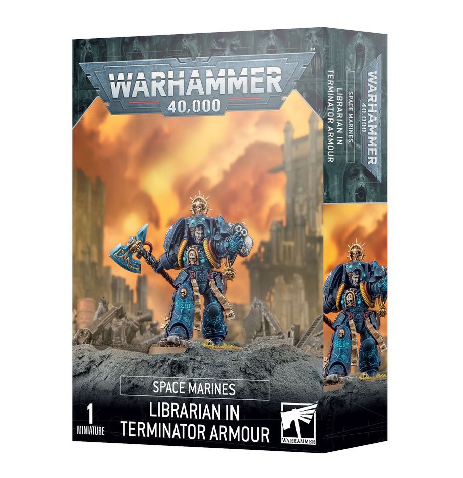 [ GW48-06 ] SPACE MARINES: LIBRARIAN IN TERMINATOR ARMOUR