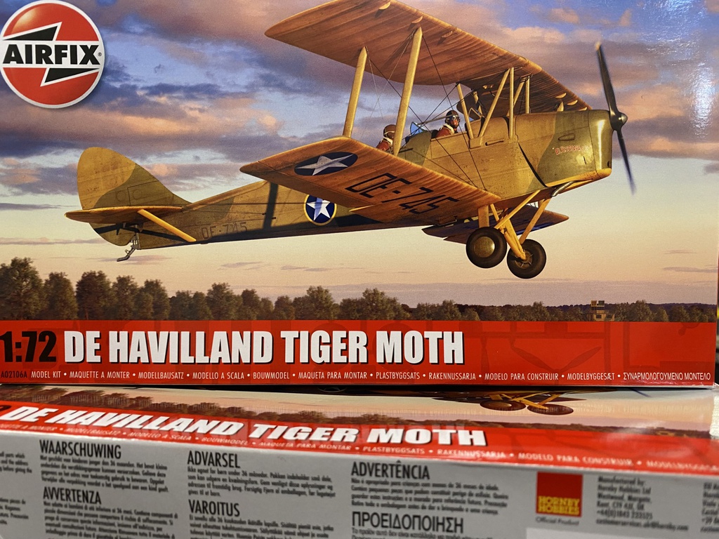 [ AIRA02106A ] Airfix De Havilland Tiger Moth 1/72