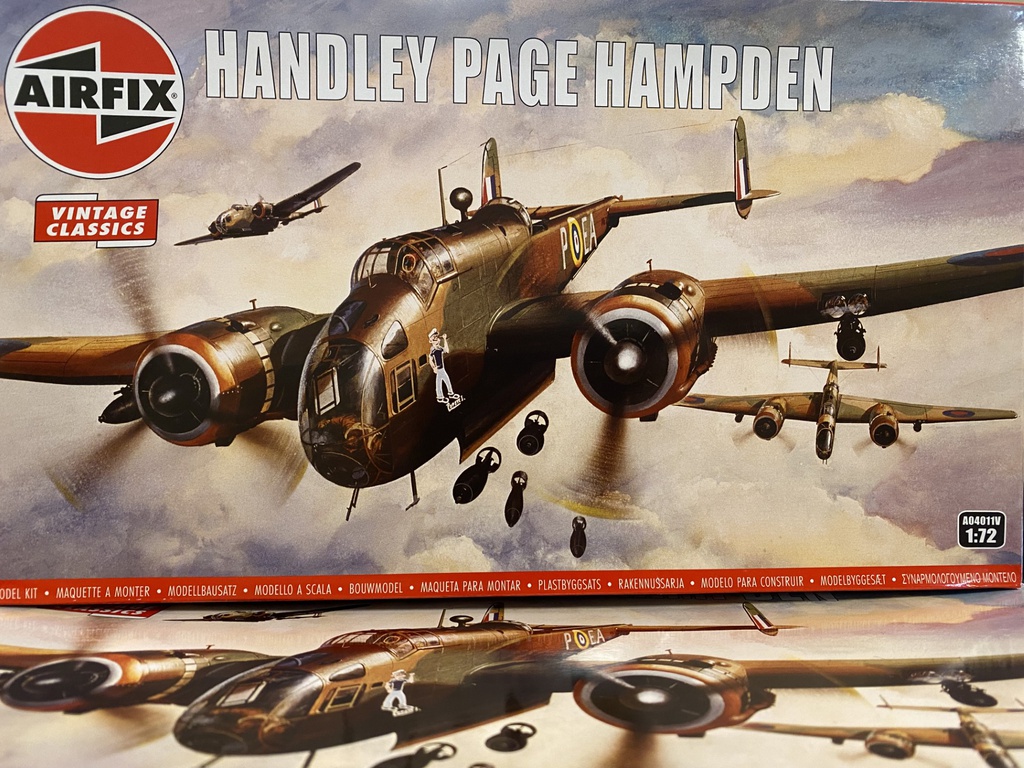 [ AIRA04011V ] Airfix Handley Page Hampden 1/72