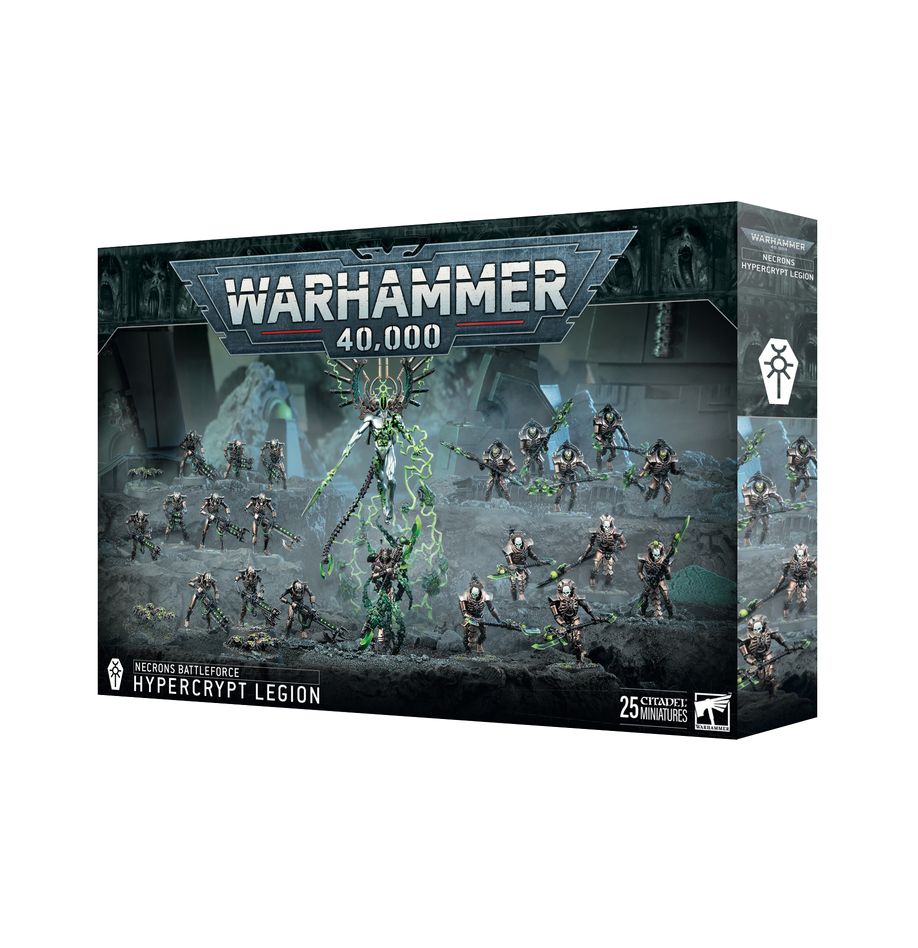 [ GW49-49 ] NECRONS BATTLEFORCE: HYPERCRYPT LEGION (Leverbaar vanaf 29/11)