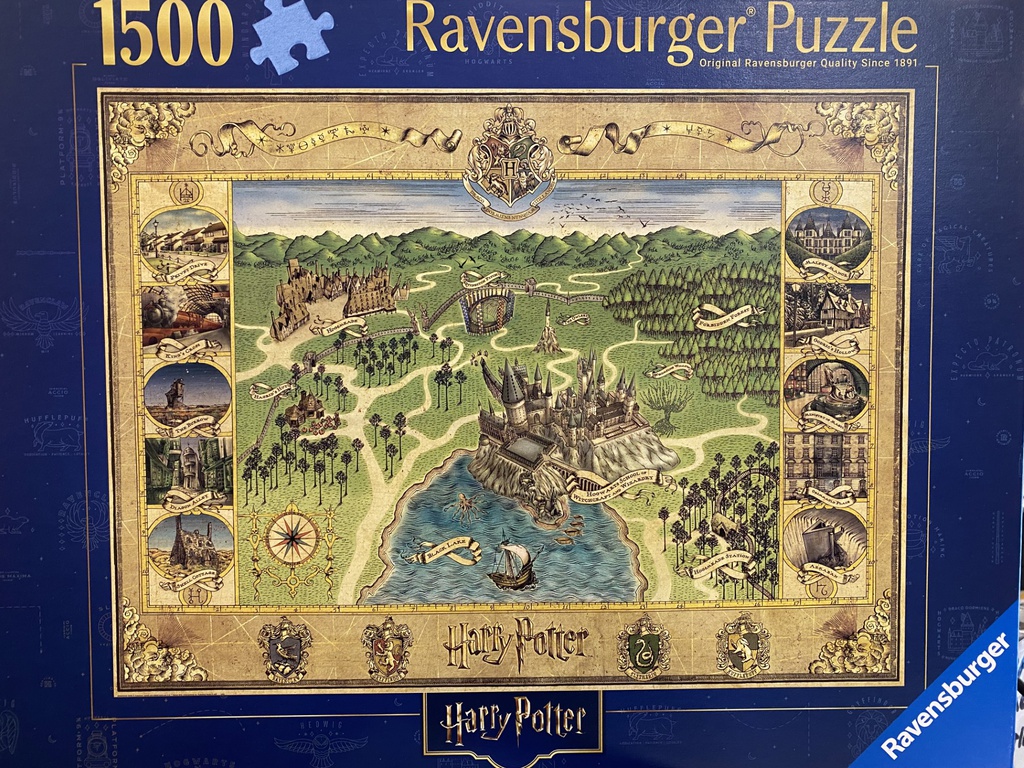 [ RAV7203 ] Ravensburger Harry Potter Hogwarts Kaart 1500 stukjes